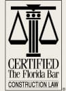Certified The Florida Bar Construction Law 